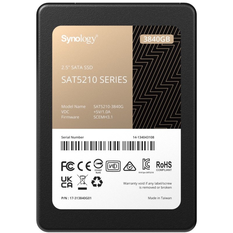 SAT5210 - SSD - 3.84 TB - intern - 2.5" (6.4 cm)